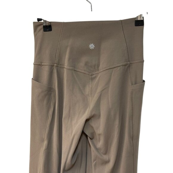 Athleta Salutation Stash Flare Pant Leggings Pockets XS High Rise Gym Yoga - Picture 5 of 6
